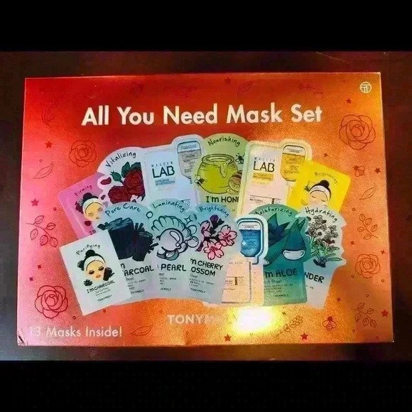 TonyMoly All You Need Mask Set Includes 13 Masks, $45 Value, NEW IN BOX - Picture 1 of 3
